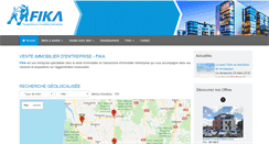 Desktop Screenshot of fika.fr